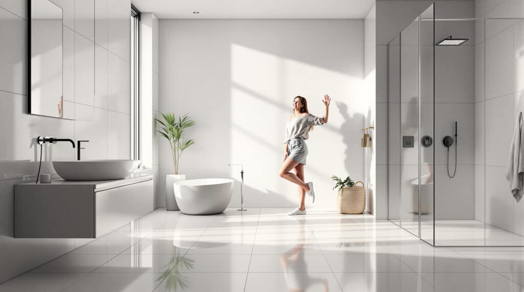 scopri il nuovo trend bagno 2026: addio piastrelle tradizionali e benvenute soluzioni innovative, facili da pulire e dal design moderno.