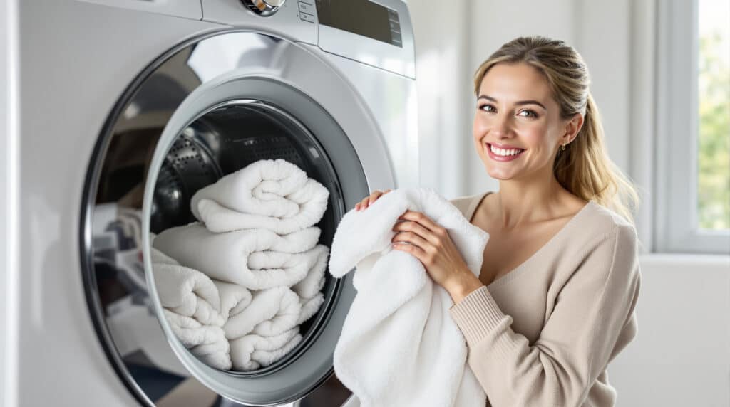 scopri il segreto per avere asciugamani morbidi e perfetti lavandoli a soli 30°c in lavatrice. risparmia energia senza rinunciare alla morbidezza!