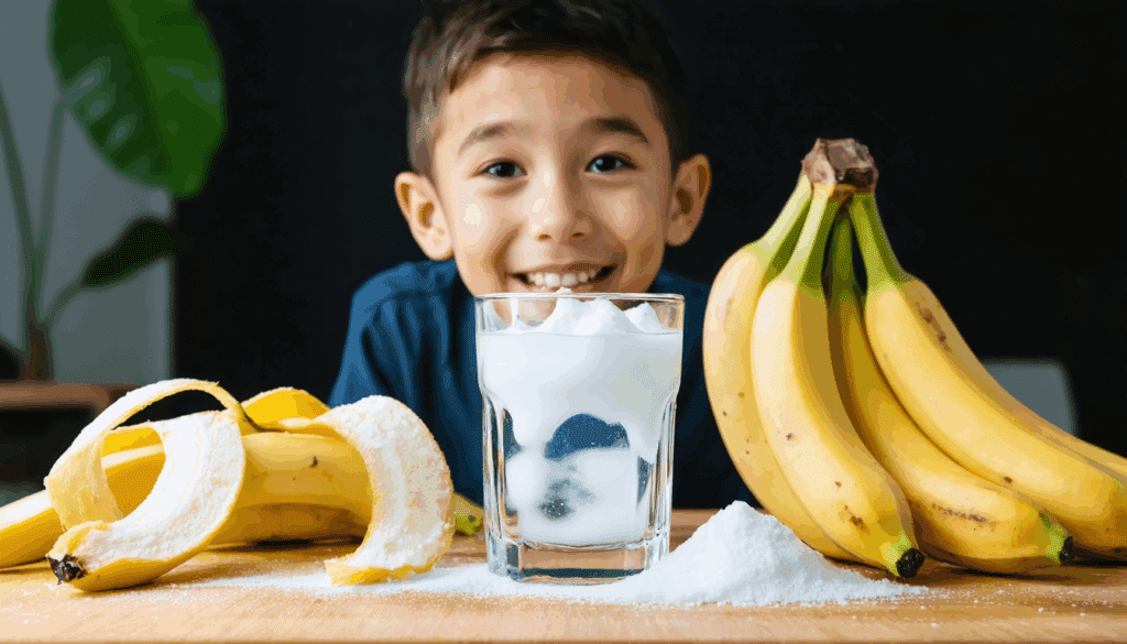 scopri i benefici della miscela di bucce di banana, acqua e bicarbonato: un rimedio naturale consigliato per la pulizia e la cura della pelle, facile da preparare e rispettoso dell'ambiente.