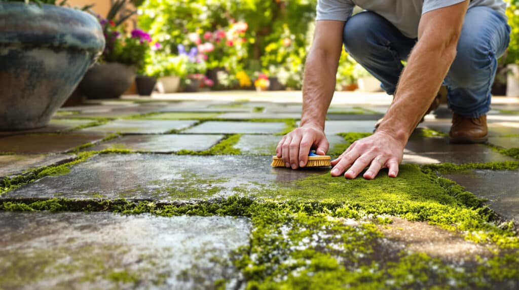 scopri il metodo rapido ed efficace per eliminare il muschio tra le mattonelle con il trucco segreto del vicino. facile da applicare e risultati garantiti!