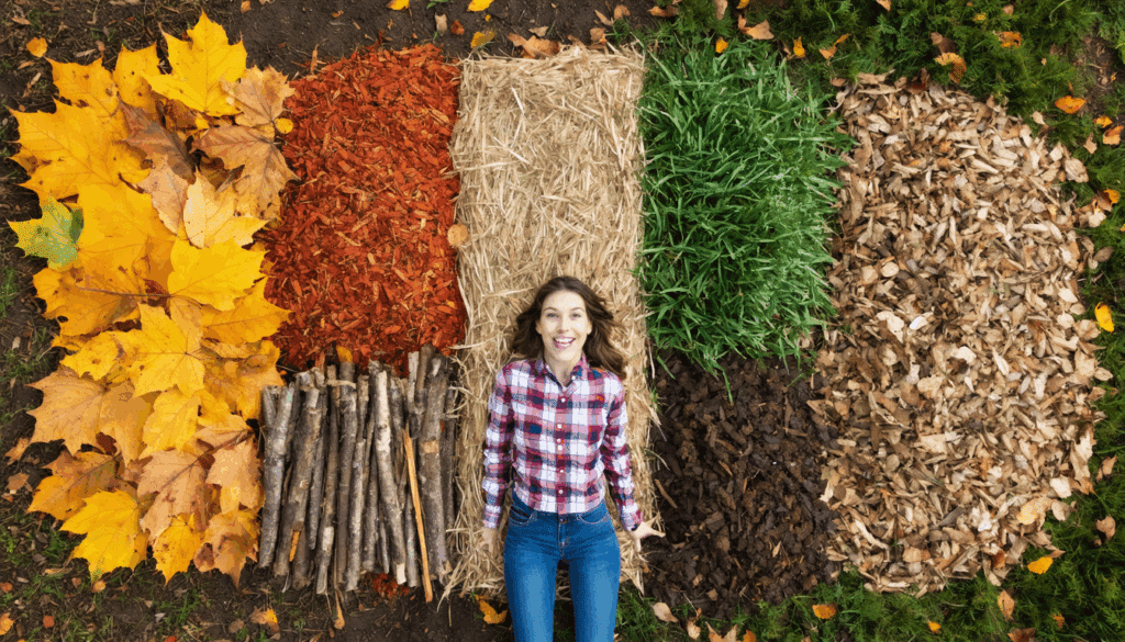 scopri i 6 migliori materiali naturali e gratuiti per pacciamare il tuo giardino in autunno, proteggendo le piante e migliorando il terreno in modo ecologico.