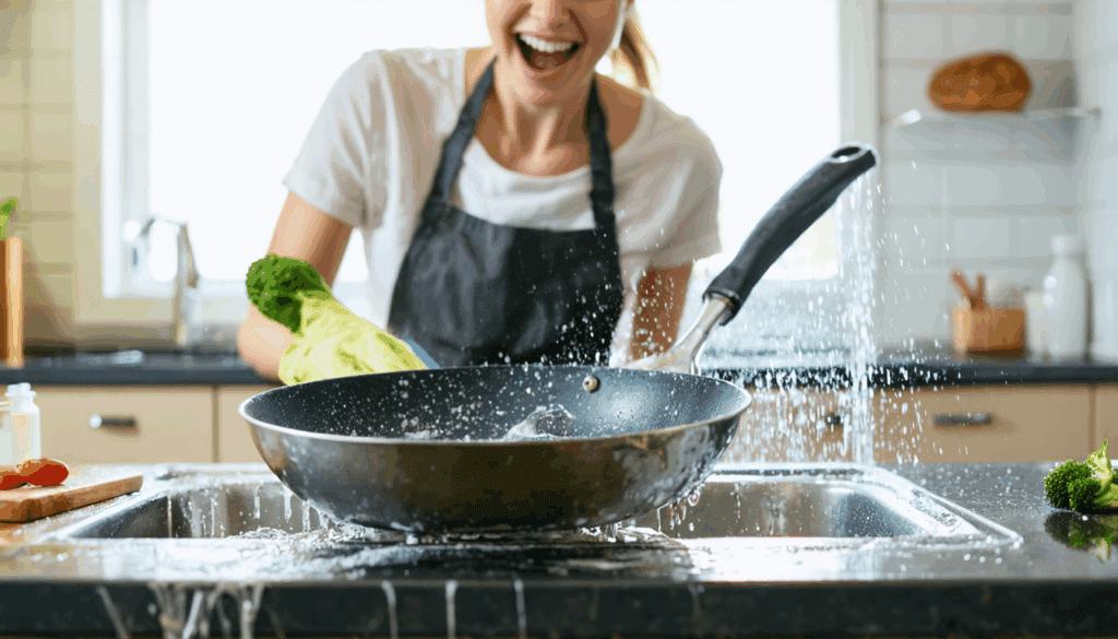 scopri il metodo efficace e naturale per eliminare il grasso dalle padelle senza usare aceto né bicarbonato. facile, veloce e sicuro per le tue pentole!