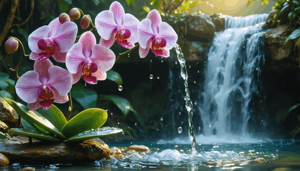 scopri il segreto per far fiorire la tua orchidea a cascata: non gettare via le piante, mettile in acqua e annaffiale correttamente per una fioritura spettacolare.