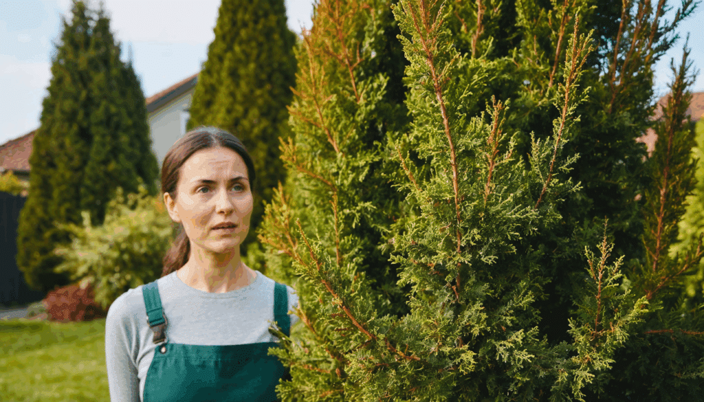scopri perché i tuoi thuja diventano marroni e secchi e quali concimi utilizzare realmente per mantenerli sani e rigogliosi.