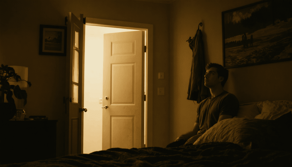 scopri i 6 tratti comuni delle persone che dormono con la porta aperta e cosa rivela questo comportamento sulla loro personalità secondo la psicologia.