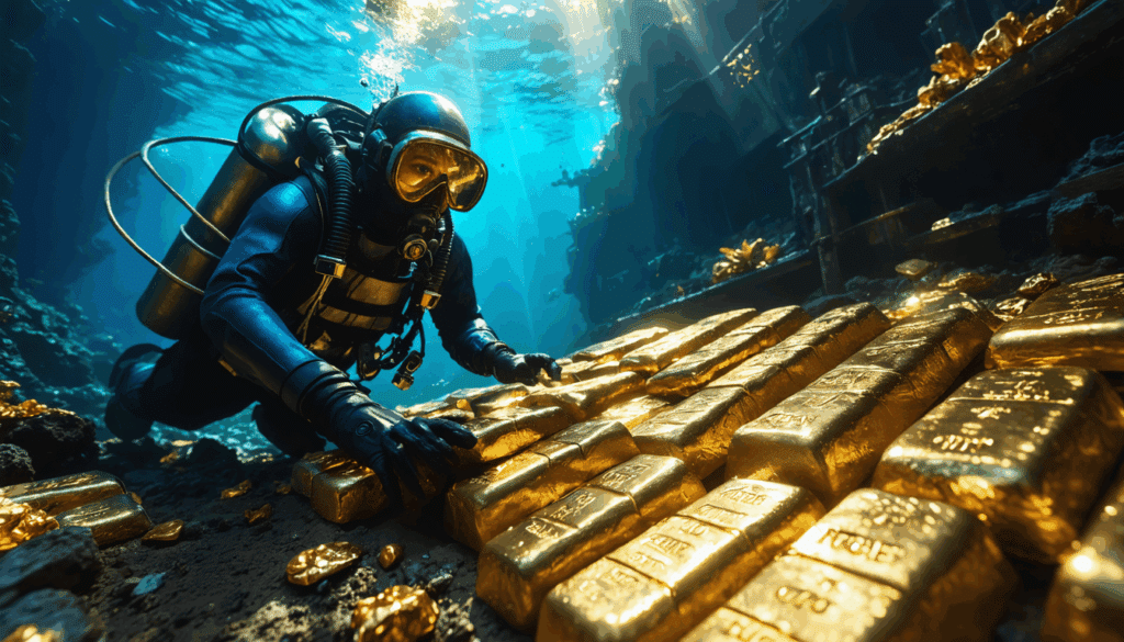 scoperta straordinaria: lingotti d’oro oltre 1000 metri di profondità, appartenenti a un unico paese. scopri i dettagli di questo incredibile ritrovamento del secolo.