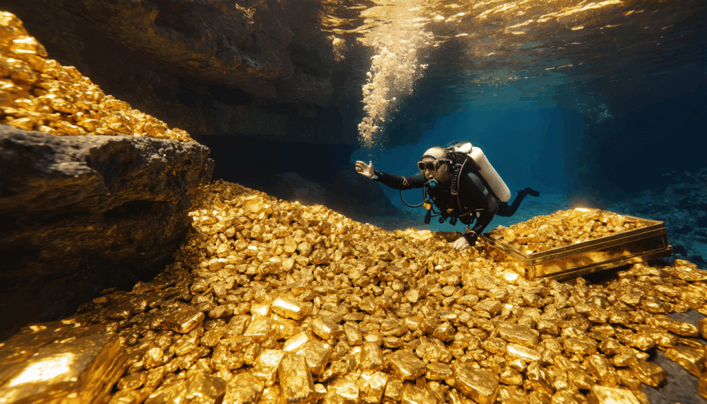 scoperta straordinaria: tonnellate d'oro trovate a 2000 metri sotto il mare, proprietà esclusiva di una provincia. un evento che cambierà la storia locale e l'economia.