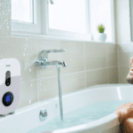 appendilo accanto a vasca o doccia per dire addio ai problemi di vapore, umidità e muffa in bagno, mantenendo l'ambiente sempre fresco e asciutto.