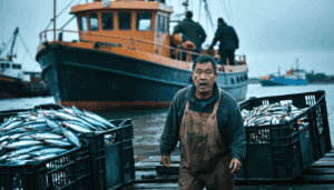 armatore licenziato dopo aver sbarcato 5 tonnellate di sgombri oltre la quantità dichiarata, sollevando questioni legali e ambientali.