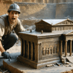 scoperta archeologica straordinaria: una cassetta di bronzo che rappresenta un edificio sacro romano, rivelando nuovi dettagli sulla storia antica.