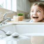 scopri il metodo naturale con due cucchiai nel lavandino per eliminare ingorghi e cattivi odori in modo efficace e ecologico.