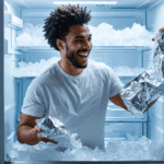 scopri come rimuovere rapidamente il ghiaccio dal freezer usando la carta stagnola, un metodo semplice ed efficace che aiuta a risparmiare energia.