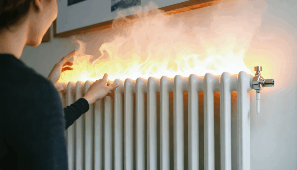 il termosifone si scalda solo nella parte superiore? scopri come risolvere questo problema con un semplice gesto e riportare il calore al massimo in soli 30 secondi.