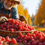 in autunno, i lamponi accumulano riserve: prepara questa miscela per godere di un raccolto abbondante il prossimo anno.