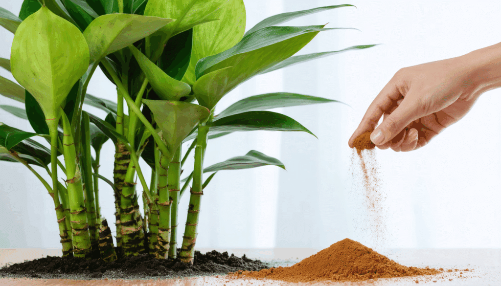 scopri come applicare la cannella sulla pianta di zamioculcas per stimolare la crescita di nuove foglie e mantenere la tua pianta sana e rigogliosa.