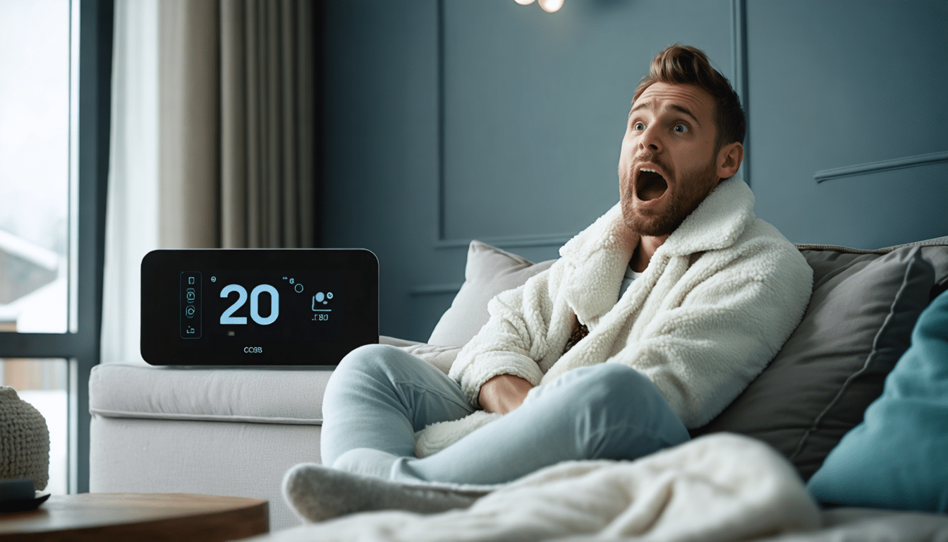 Perché sentiamo freddo a 20 gradi in casa?