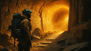 scopri i segreti nascosti delle piramidi di giza con la porta per l’aldilà e i tunnel segreti recentemente scoperti sotto l'antica meraviglia egizia.