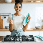 metodo rapido e naturale per pulire forno e piano cottura senza usare aceto né bicarbonato, efficace e facile da realizzare.