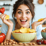 scopri perché uno spuntino sano al posto delle patatine favorisce la salute del cuore, migliora le funzioni del cervello e aiuta a mantenere il peso forma ideale.